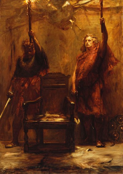 チーフタンのローソク足 作： John Pettie