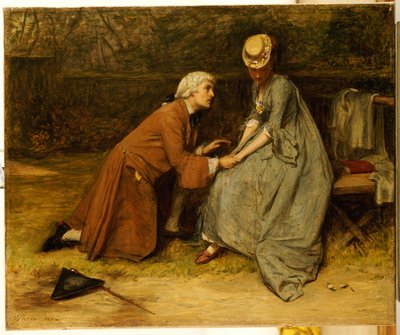 提案、1869 作： John Pettie