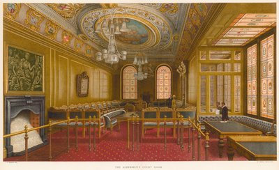 アルダーメンの法廷、ギルドホール、ロンドン 作： John Phillipp Emslie
