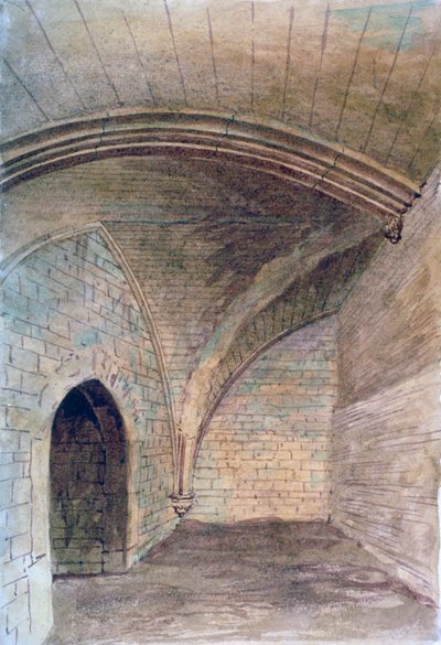 セント マイケルズ クリプト、アルドゲート、ロンドン、1876 年 作： John Phillipps Emslie