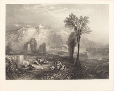 エーレンブライトシュタイン 作： John Pye after Joseph Mallord William Turner