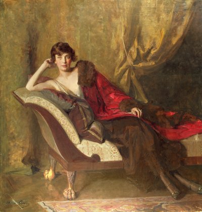 伯爵夫人マイケルカロリ、1918年 作： John Quincy Adams