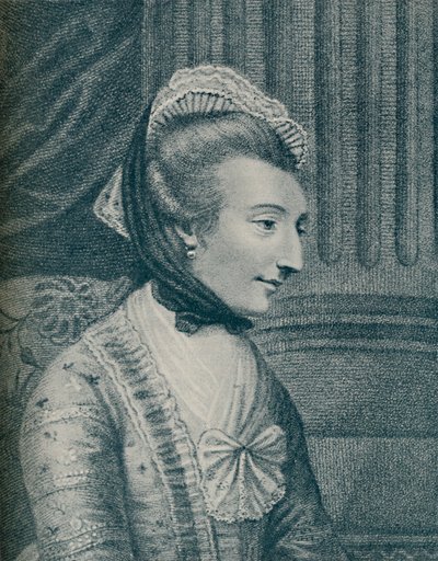 エリザベスモンタギュー夫人b。 1720、d。 1800、1907 作： John Raphael Smith