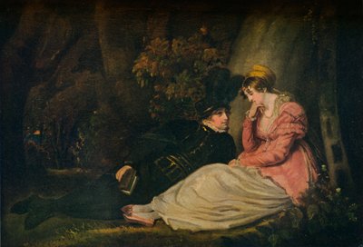 パオロとフランチェスカ、c1779 作： John Raphael Smith