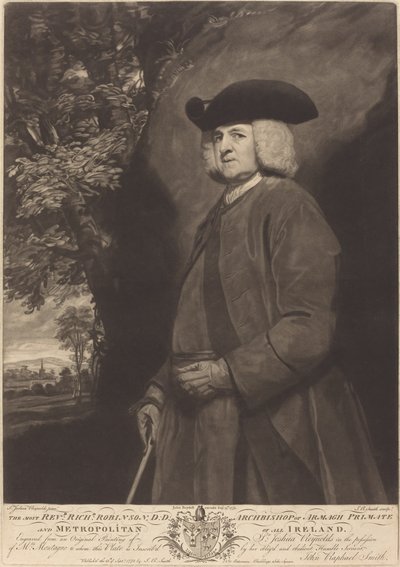 リチャード・ロビンソン、1775年出版。 作： John Raphael Smith