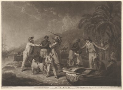 奴隷貿易、1791年 作： John Raphael Smith