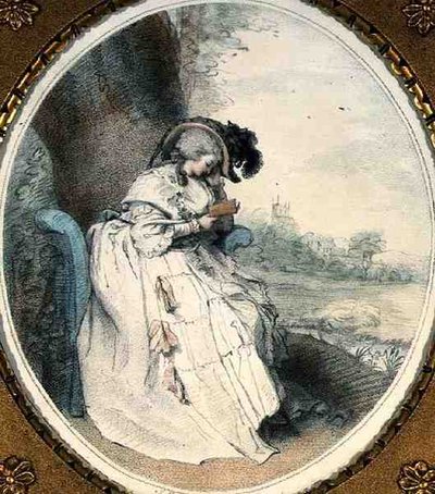 孤独の中の社会」は、画家が彫って出版したものです。 作： John Raphael Smith