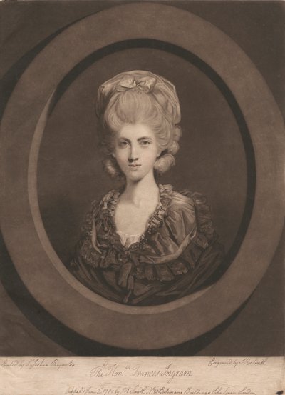A Honorável Frances Ingram 作： John Raphael Smith