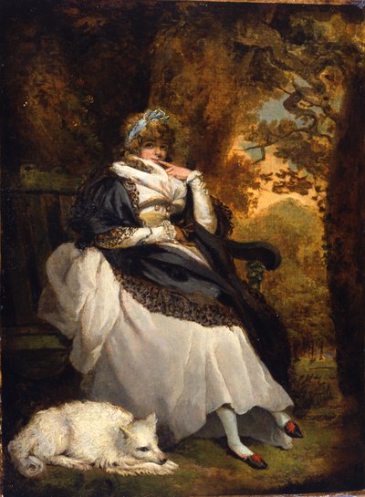 ホワット・ユー・ウィル, c.1791 (キャンバスに油彩) 作： John Raphael Smith