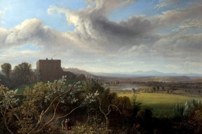 ノッティンガム城、1832 作： John Rawson Walker