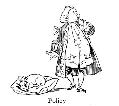 ロバートウォルポール卿、政策、眠れる犬を嘘をつく 作： John Reynolds