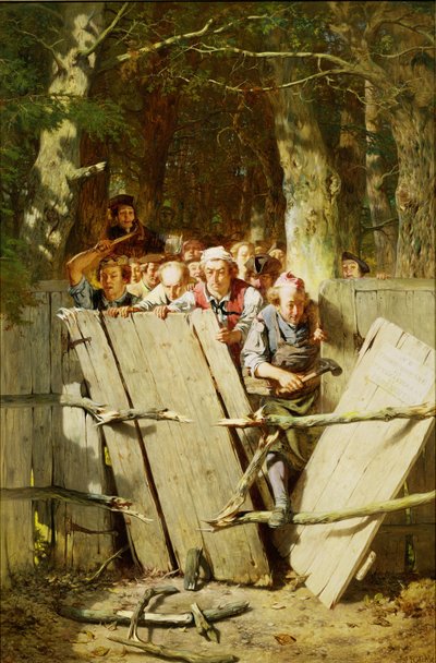 道の右側 作： John Ritchie