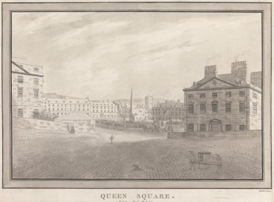 Banho: Queen Square 作： John Robert Cozens