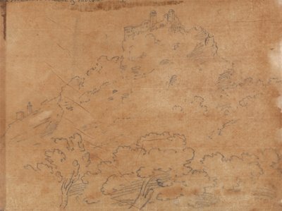 ブリクセン-ボルツァーノ間、6月8日 作： John Robert Cozens