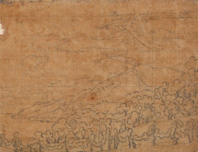 9月22日、サレルノからヴィエトリ海岸 作： John Robert Cozens