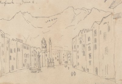 インスブルック、6月6日 作： John Robert Cozens