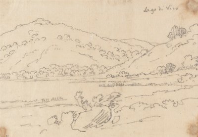 lago Vico 作： John Robert Cozens