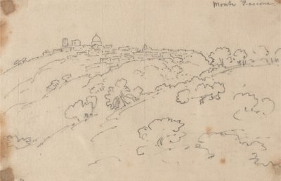 モンテ・フィアスコーネ 作： John Robert Cozens