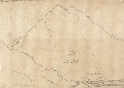 エグベルの近く 作： John Robert Cozens