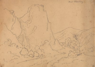 Near Chambéry 作： John Robert Cozens