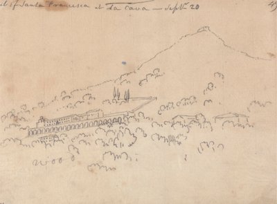 Santa Francesca La Cavassa, 20. syyskuuta 作： John Robert Cozens