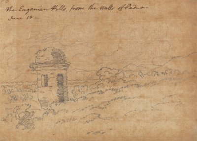 エウガニアの丘 作： John Robert Cozens