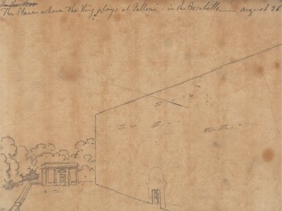 パローニで王様が遊ぶ場所 作： John Robert Cozens