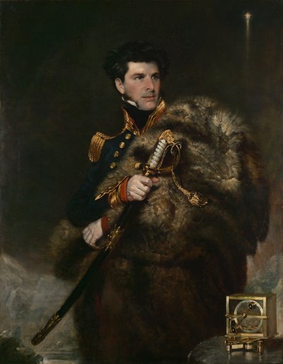 ジェームズ・クラーク・ロス中佐（1800-1862） 作： John Robert Wildman