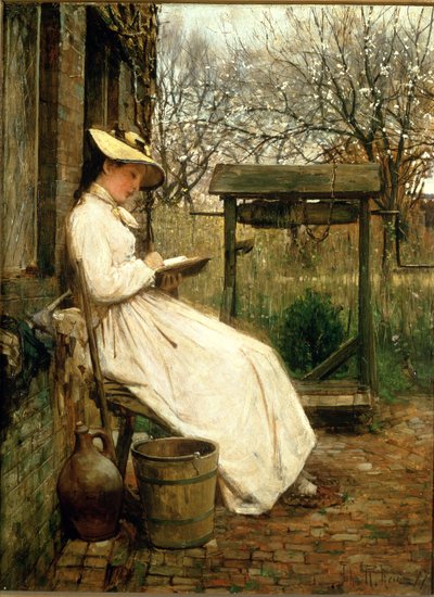 余暇、1877 作： John Robertson Reid
