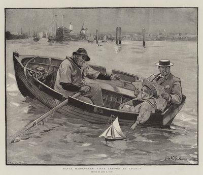 海軍の操縦、戦術の最初のレッスン 作： John Robertson Reid