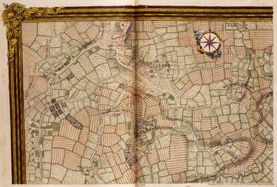 ノーゾルト、ハロー、ウェンブリーの地図 作： John Rocque