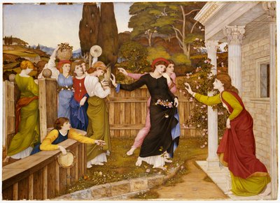 シュラマイト、1882年頃 作： John Roddam Spencer Stanhope