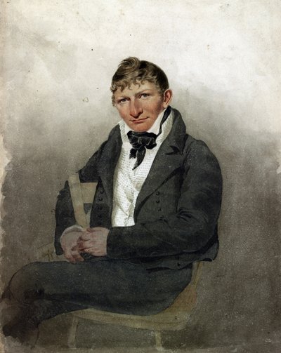 ジョン・ルーベンス・スミス、自画像 作： John Rubens Smith