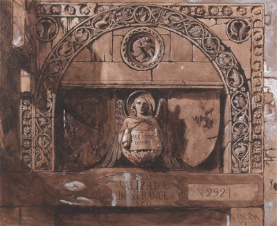Palazzo Contarini della Porta di Ferron oviaukko 作： John Ruskin