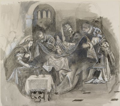 1869 年 8 月、サン ロッコ大聖堂のティントレットの割礼の絵 作： John Ruskin