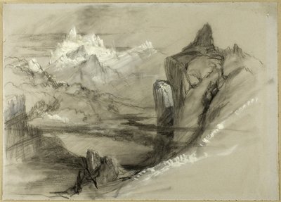 山の風景 作： John Ruskin