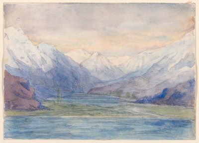 山の風景 作： John Ruskin