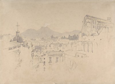 ナポリ、1841年。 作： John Ruskin