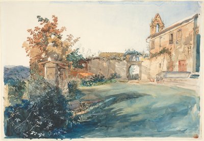 フィレンツェ近郊のサン・ミニアート庭園 作： John Ruskin