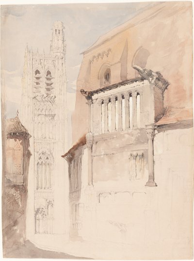 サンスの大聖堂の塔 作： John Ruskin