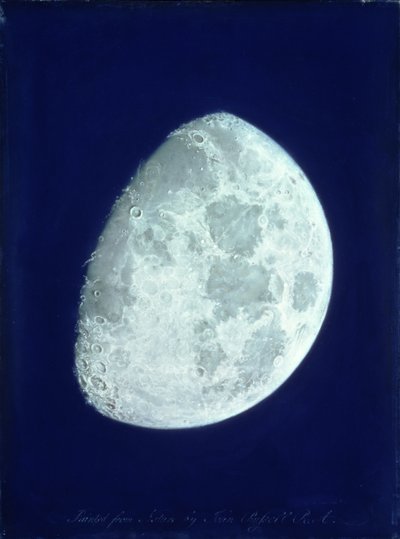 月の顔、1793-97 作： John Russell