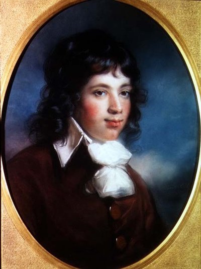 Harlaxton ManorのDelignes Gregoryの肖像 作： John Russell