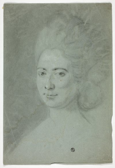 貴婦人の肖像 作： John Russell