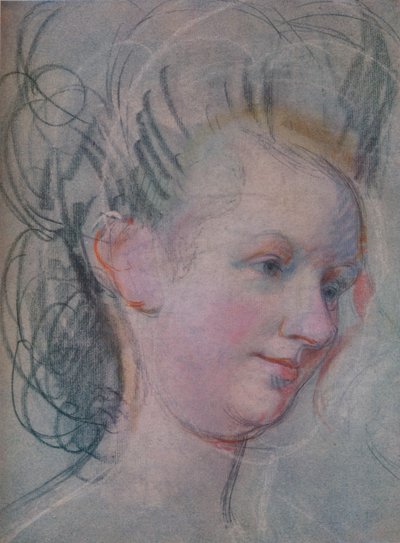 レディースヘッドのスケッチ、c1791 作： John Russell