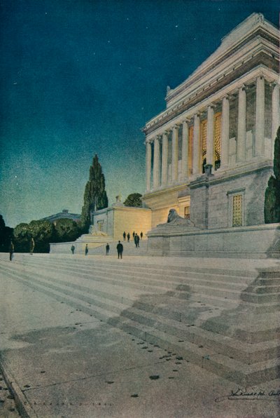スコットランドの儀式寺院、ワシントン、1911 作： John Russell Pope