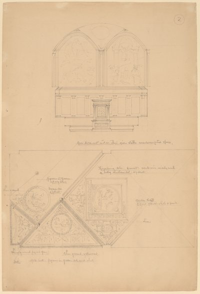 祭壇画と天井板の研究 作： John Russell Pope