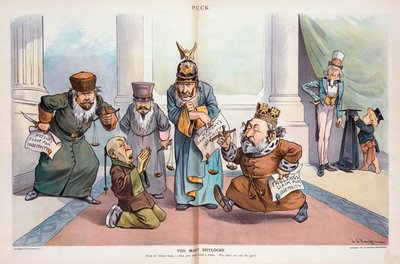 あまりにも多くのシャイロック、1901 作： John S. Pughe