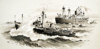正体不明の船とピリットボート 作： ジョン・S・スミス