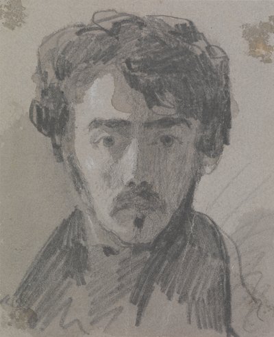自画像 （？） 作： John Scarlett Davis