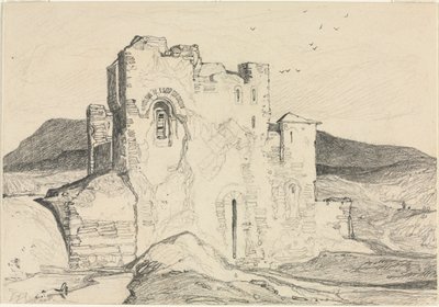 ノルマンディーの城 作： John Sell Cotman